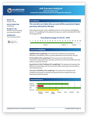 The Harrison Toolkit Makes Job Analysis Quick and Easy